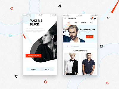 Fashion E-commerce App UI UX Design android appdesign appredesign appui appuikit ecommerce fashionapp ios psd ui uiux ux