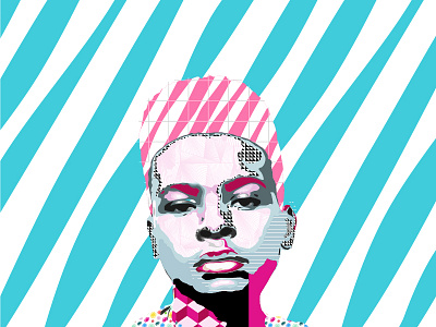 Jay Versace 90s bright jay versace memphis group patterns pop art