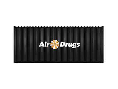 AirDrugs Cargo air black cargo clean delivery drugs illustration photoreal techdesign