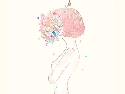 Flowers digital art flowers illustration ilustracion vector art