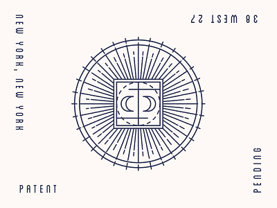 Speakeasy Logo bar branding crescent illustration line work logo magic moon mystery secret speakeasy tesla