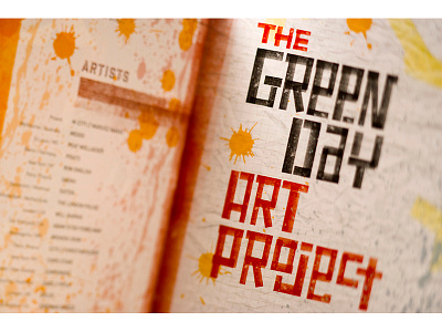 Green Day Catalog Design book design layout packaging typography