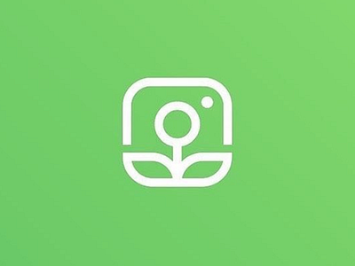 Organic Instagram Growth flower growth icon instagram logo organic plant rebrand