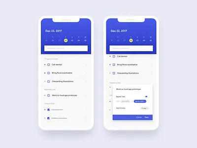 Daily UI 042 - To-do list daily ui dailyui planning to do to do list ui ux