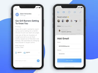 Inbox Mobile-2 app cloud conversation desktop email inbox interface message