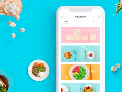 [12] Food app Interaction Collection billing button cake design eat food health kitchen medical mobile sketch