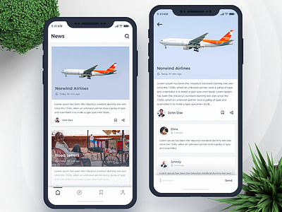 News App Ui Screens creativeui graphics uidesign uxdesign