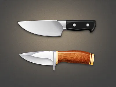 Realistic Cute Knife Icon cute icon knife realistic ui