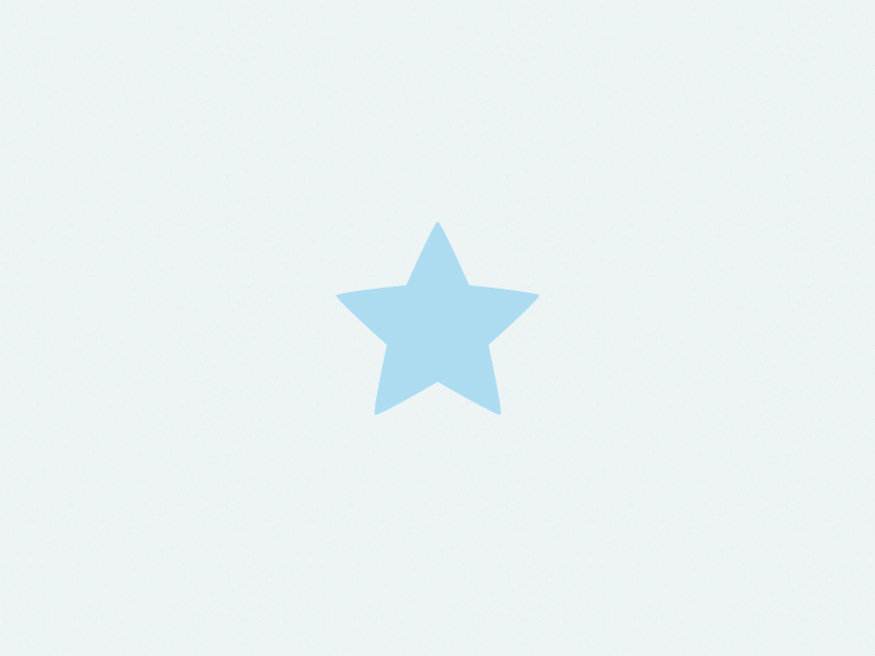 Star add animation bloom explode fav favorite gif star to