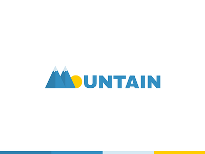 Mountain Room bingo bingo room logo logo design mountain sunshine vector