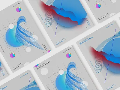 Athena & Equal abstract art daily gradient graphic poster postereveryday riangle