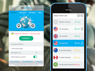 bVPN android blue desktop falsebot gray ios service ui vinnitsa vpn