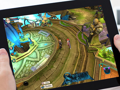Sword of Scyllia RPG - UI android app design game ios mobile rpg ui ux