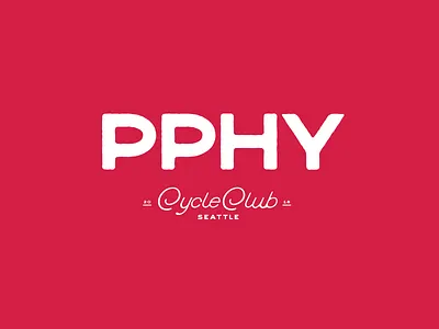PPHY Cycle Club Seattle bike branding club cycle identity mark seattle