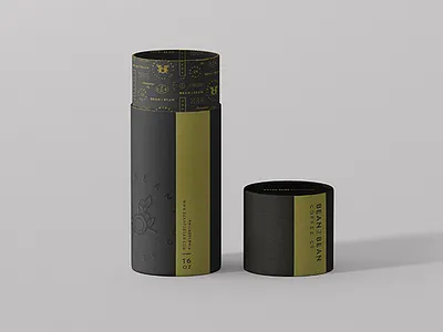 Bean2Bean Packaging box branding coffee logo lynx packaging pattern