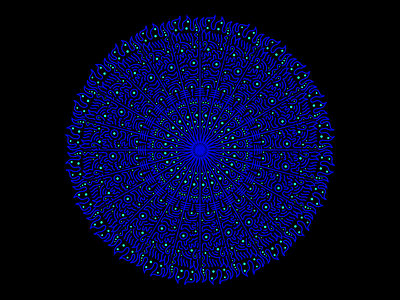 Mandala 1 art circle colour dots full lines mandala new simple