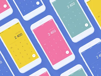 DailyUI #004 - Calculator 004 calculator challange dailyui