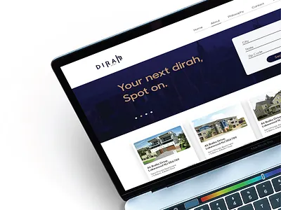 Dirah logo logotype ui ux web design wordmark