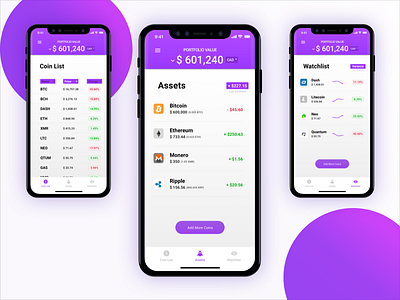 Apollo - Cryptocurrency Portfolio app bitcoin cryptocurrency cryptocurrency portfolio ethereum mobile ripple ysdn