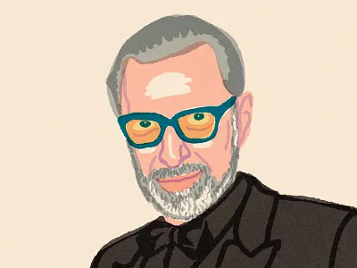Goldblum actors celebrity drawing goldblum illustration jeff goldblum jurassic park life aquatic mensch portrait procreate