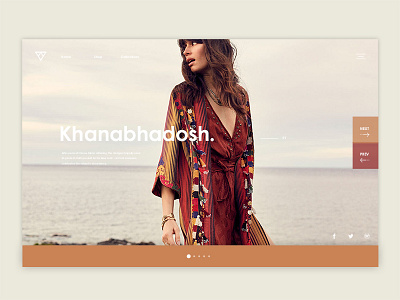 Fashion Website Landing Page fashion landing page minimal web