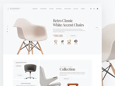 Eveprest - Multipurpose PrestaShop Template design furniture minimal modern presta template ui