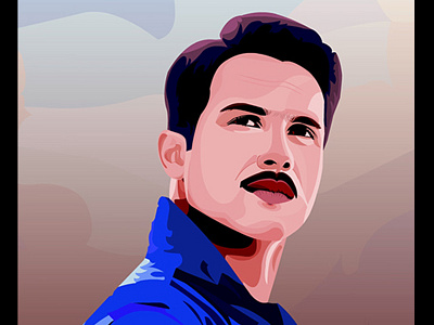 Shahid Kapoor Illustration actor cinema star digital paint film star illustration indian portrait shahid kapoor