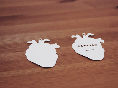 Caspian Light Box caspian heart human heart labels laser laser cutting light box paper realistic wood