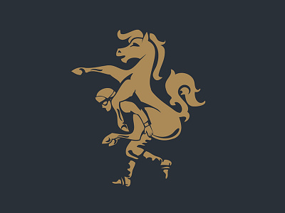 The Horse & Jockey branding pub