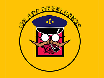 Captain iOS app captain design logo