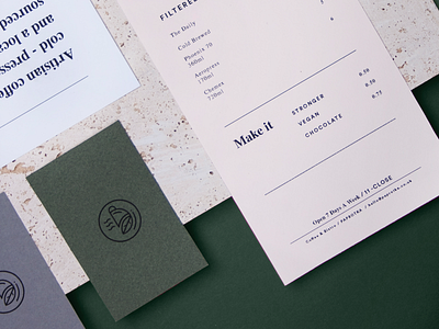 Paprotka / Branding / Identity behance bistro branding cafe coffee coffeshop green identity restaurant