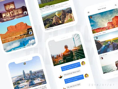 Tourism application ui ux
