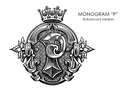 Monogram final bw drawing graphic monogram photoshop