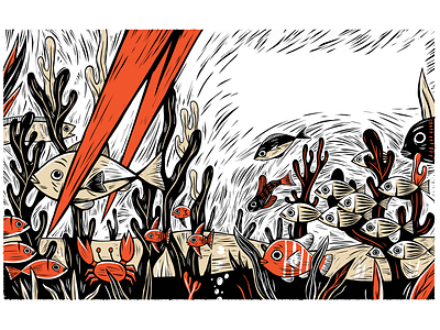 Storks illustration