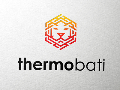 Thermobati heating hot lion logo thermal