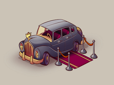 Limo Location icon car fancy icon icons illustration limo limousine mini set small