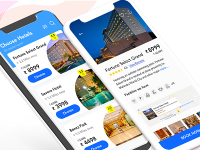 Prespective Hotel Booking app booking hotel booking ios mobile prespective sketch sketchapp ui ux