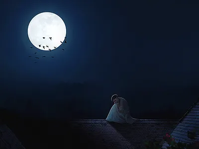 the Loneliness adobe art artist artwork design designer digital graphic illustration manipulation photoshop poster