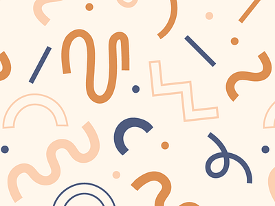 shapes + noodles graphic illustration memphisdesign pattern patterndesign rebrand