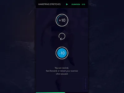 Video Pause Screen adobe illustrator adobe photoshop adobe xd app graphic design interaction design kiosk tablet ui uiux user experience web design