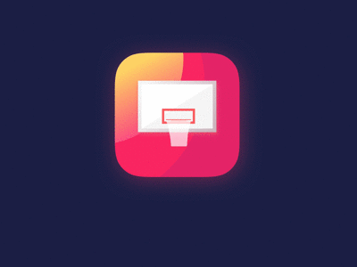 Dribbble Invitations:Let's Dribble animation dribbble flat design icon invitation invite shot