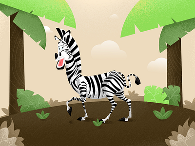 Zebra illustration