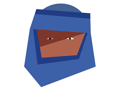 Tuareg blue book culture digital editorial ethnic ethnology face illustration illustrator people tuareg