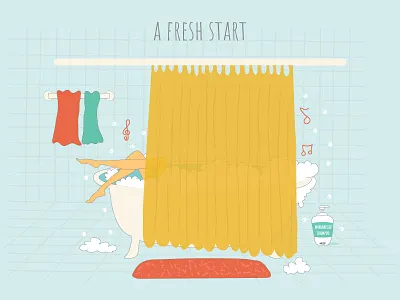 Month Feel: January calendar january month shower whaddafish