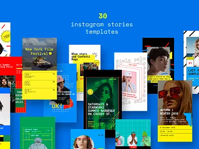 Mono Social Media Kit. BIG Update blog color facebook icons instagram kit lifestyle model social media template web