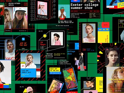 Mono Social Media Kit. BIG Update blog color facebook icons instagram kit lifestyle model social media template web