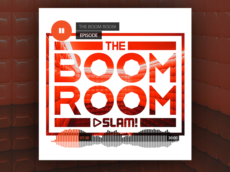 The Boom Room Episode Covers 2.0 abstract colors cover deep music podcast radio soundcloud techhouse techno