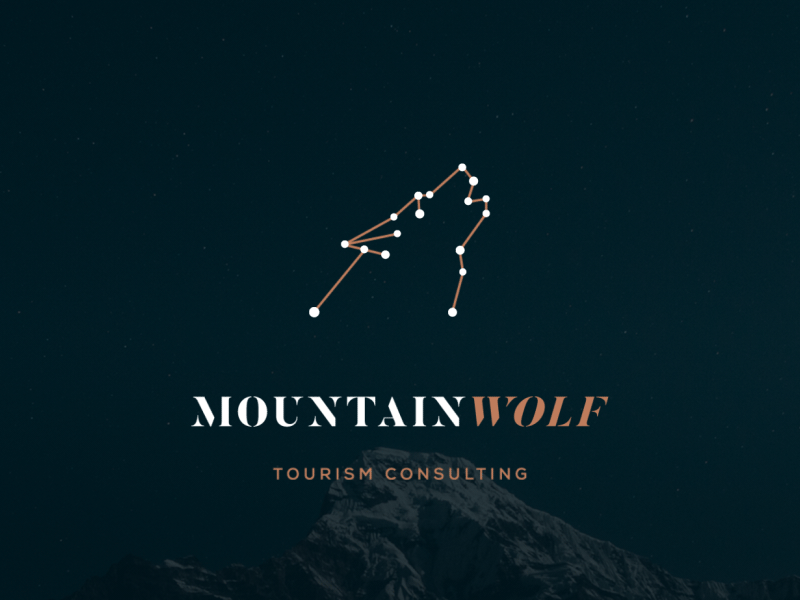 Mountain Wolf by Miew animation brand branding constellation identity interaction logo logotype ux ui web website wolf