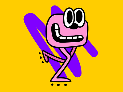 Brand new year character design digital fun happiness illustration