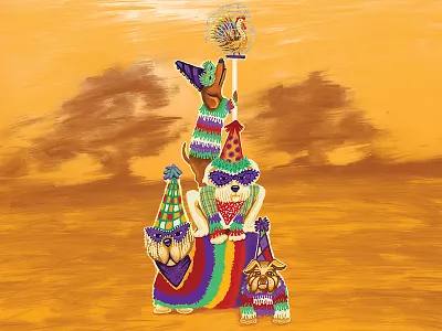 Mardi Gras - Courir de Chien carnival chicken run chien dogs fat tuesday holiday krewe lafayette louisiana mardi gras